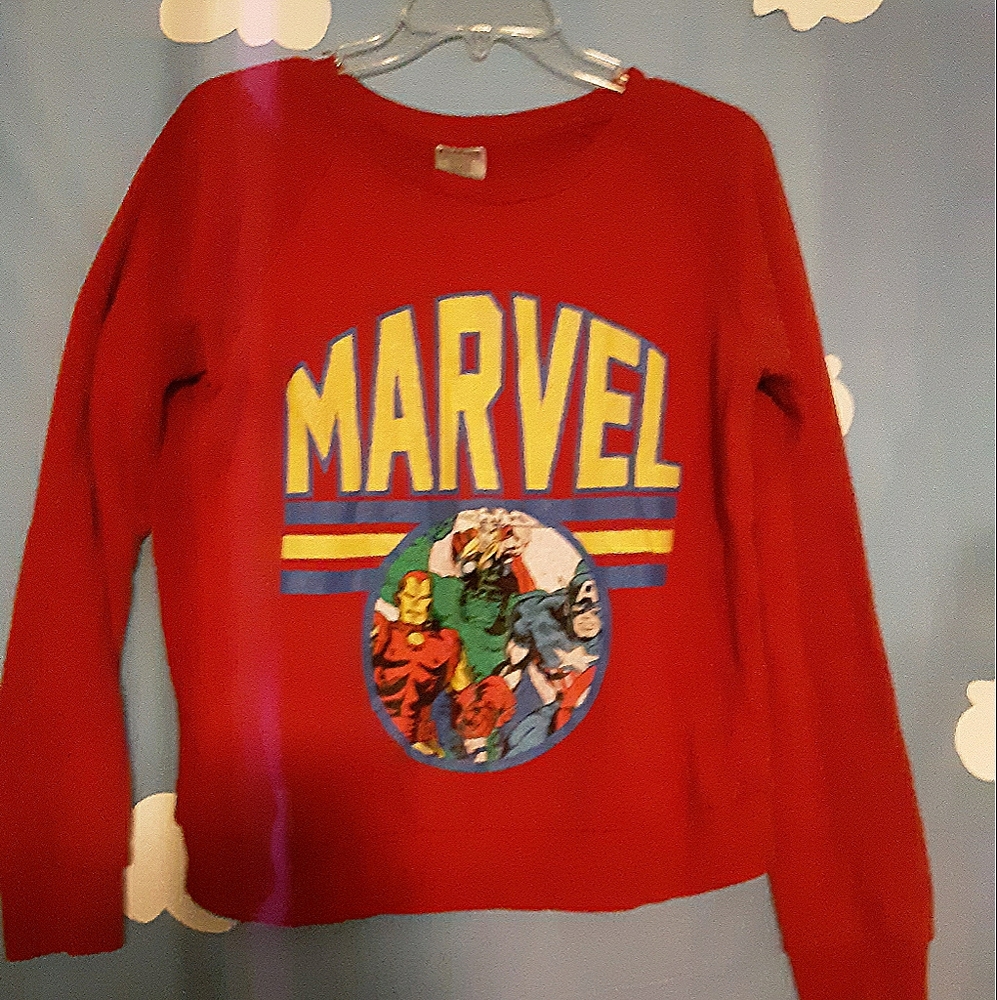 Marvel Vintage Print Sweater